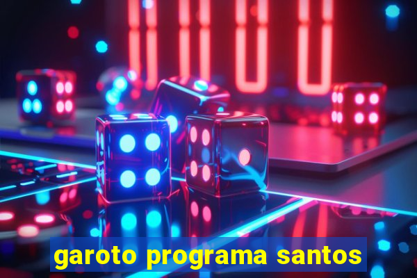garoto programa santos